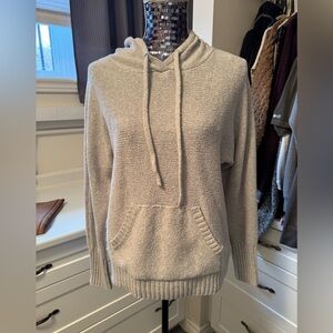 3/$30 Rachel Roy hooded sweater grey M